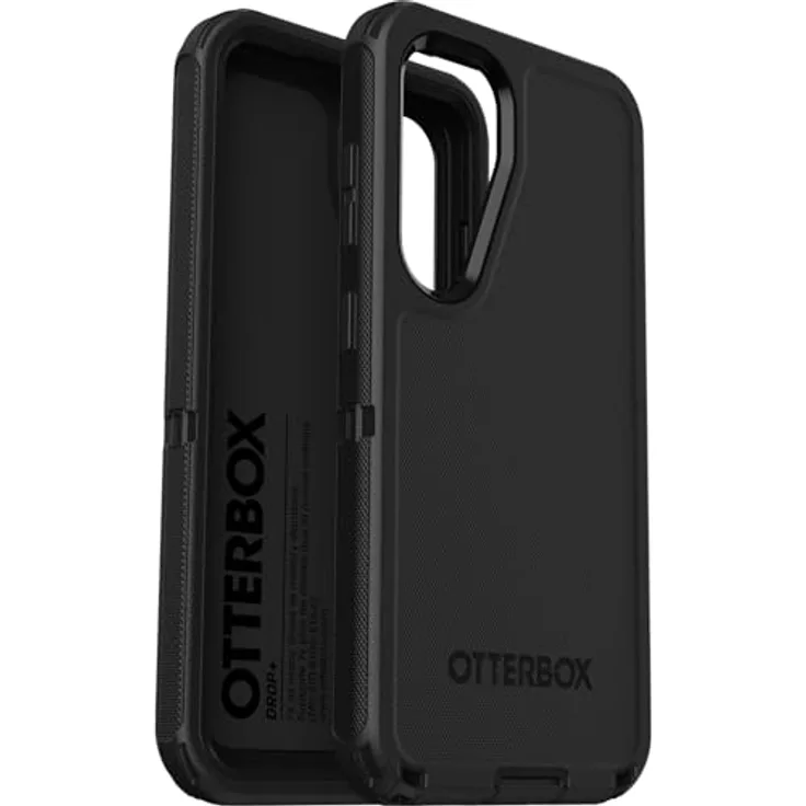 OtterBox Defender Hülle für Samsung Galaxy S25, stoßfest, sturzsicher, Ultra-robust, schützende Hülle, 7X getestet nach Militärstandard, Schwarz
