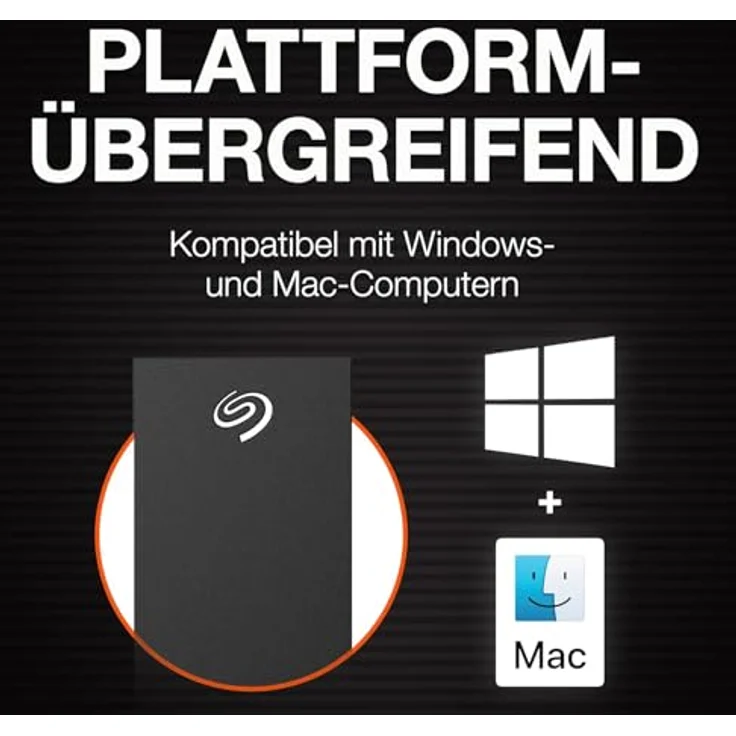 Seagate One Touch HUB 16TB Externe Festplatte, 2-Fach USB Hub, 3.5 Zoll, USB 3.0, Passwortschutz mit AES-256-Verschlüsselung, inkl. Data Rescue Service – Bild 4