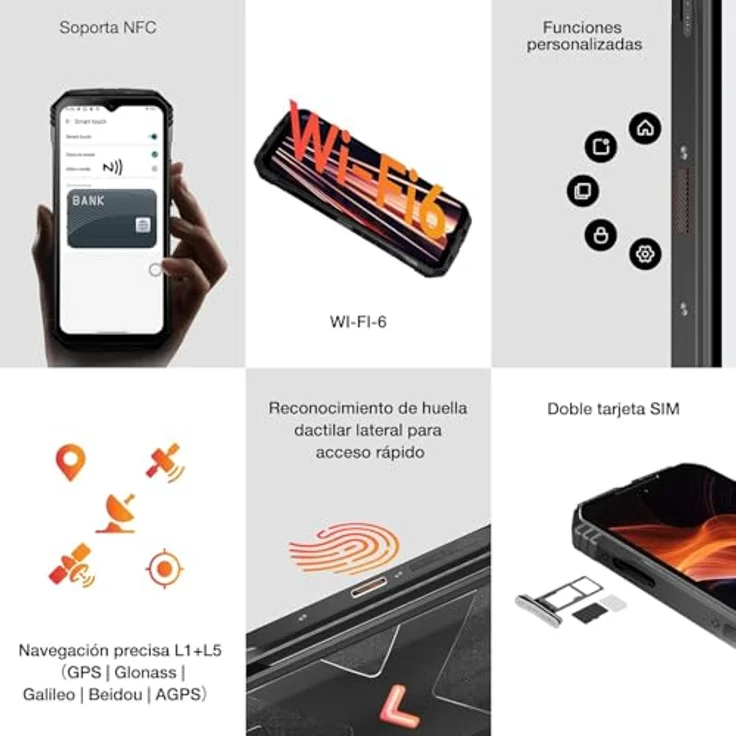 Doogee V Max Plus 5G 16 GB/512 GB Power Gray – Bild 6