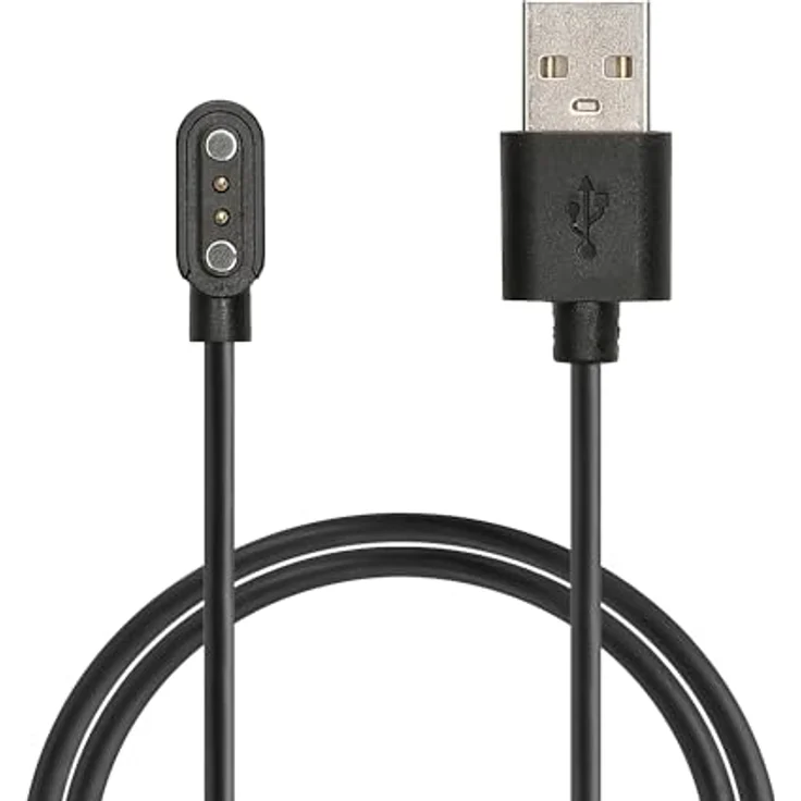 kwmobile USB Kabel Charger für CMF Watch Pro 2 / Watch Pro 1, 100 cm Ersatz-Ladekabel in Schwarz mit schneller Ladegeschwindigkeit – Bild 8