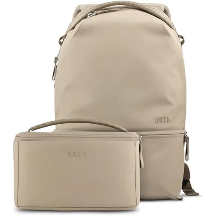 Urth Arkose 20L Backpack mit Kameratasche, Beige, idealer Rucksack für Fotografen