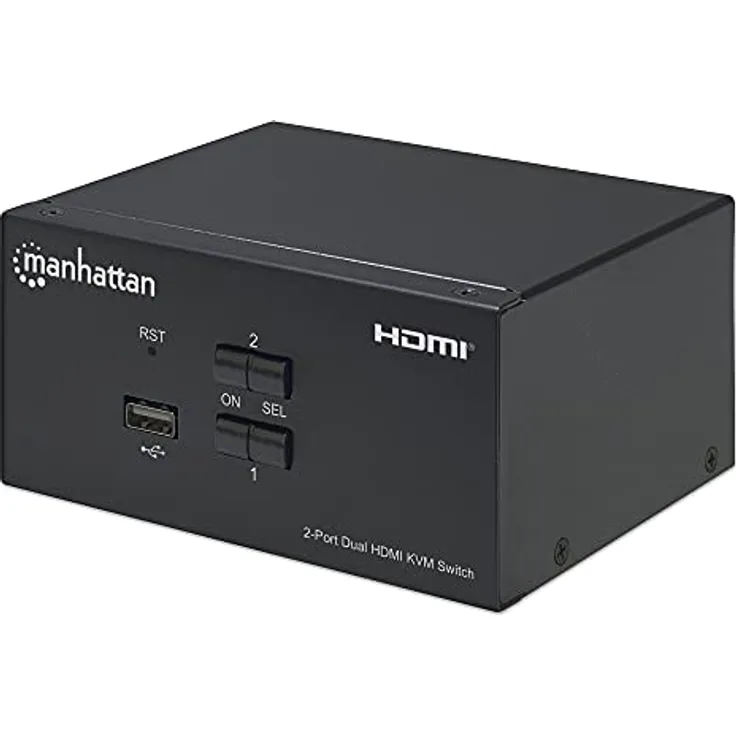Switch KVM HDMI 2 porte Doppio monitor