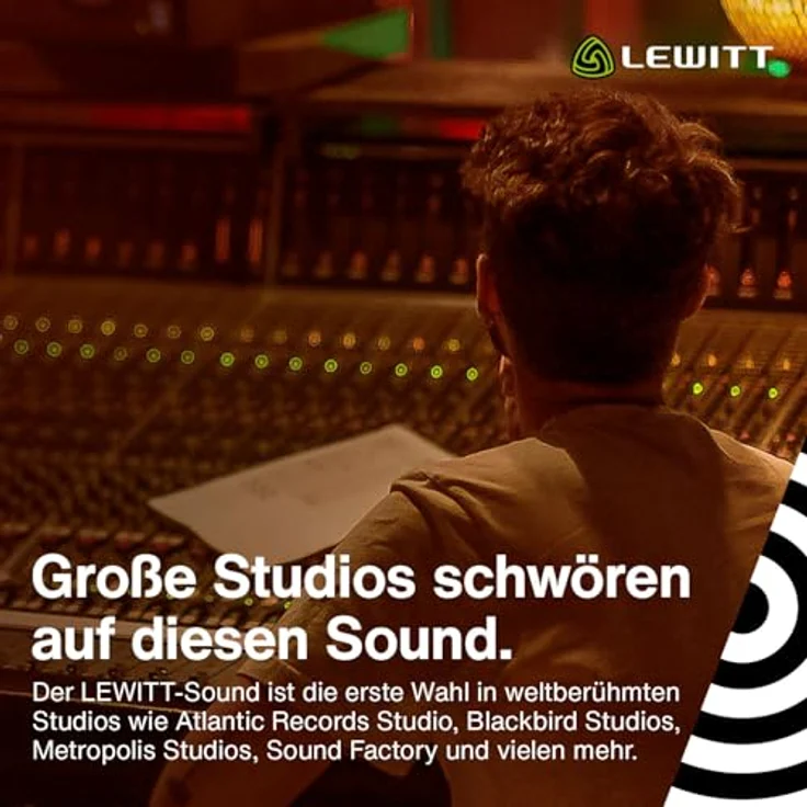 Lewitt LCT 240 Pro Mikrofon für Home Recording, Schwarz – Bild 6
