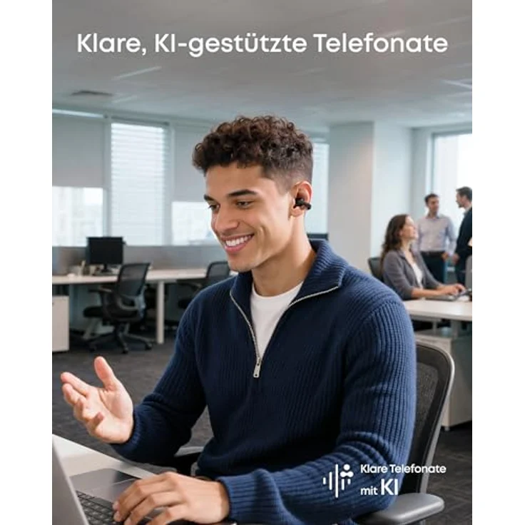 soundcore C50i, In-Ear-Kopfhörer mit passiver Geräuschunterdrückung, kabelgebunden, Schwarz – Bild 7