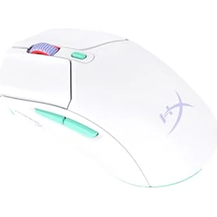 HyperX Pulsefire Haste Core 2 White Wireless Maus - Leicht, 70g, 2.4GHz, 12.000 DPI
