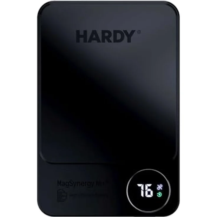 3mk HARDY MagSynergy Ni+, Powerbank 5,000mAh, 22.5W USB, kompatibel mit MagSafe, Schwarz – Bild 8