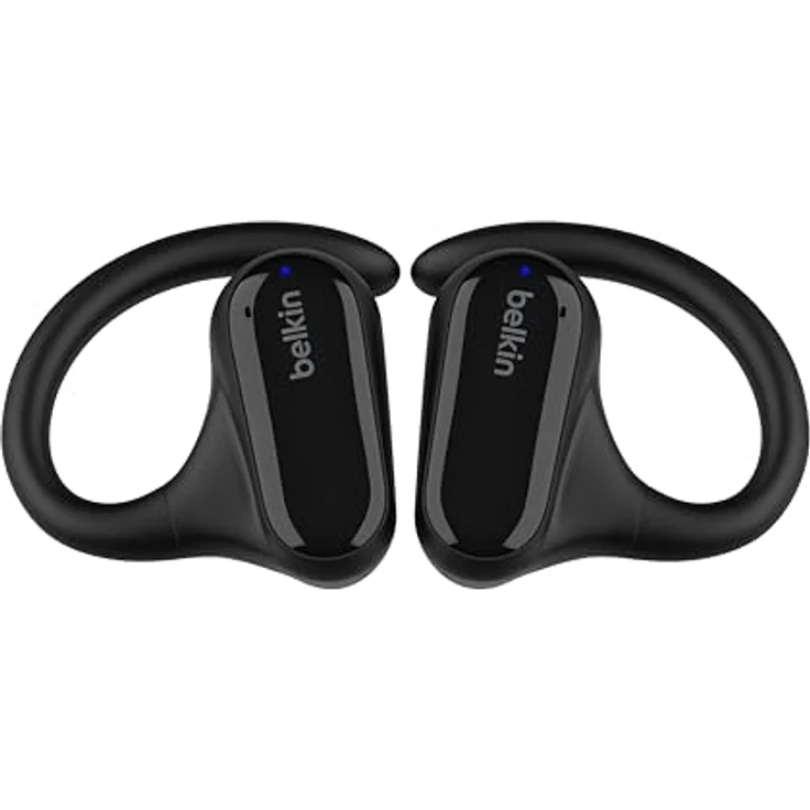 Belkin SoundForm ClearFit kabelloser Open-Ear Kopfhörer, Bluetooth, wasserfest (IPX5), Schwarz – Bild 2