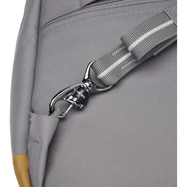 Pacsafe GO 25L, Anti-Diebstahl Notebook Rucksack in Stone mit gepolstertem Laptopfach und RFID-blockierendem Fach – Bild 11