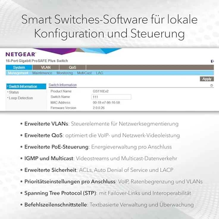 NETGEAR Smart GS752TPP - v3 - Switch - – Bild 4