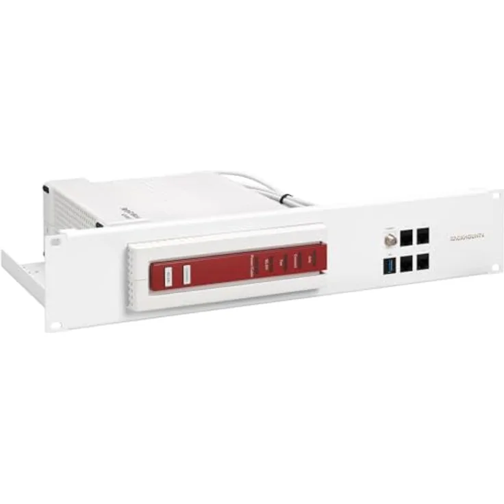 R RACKMOUNT·IT Rackmount IT Kit für AVM Fritz!Box 6591, Hochwertige Leistung, ergonomisches Design