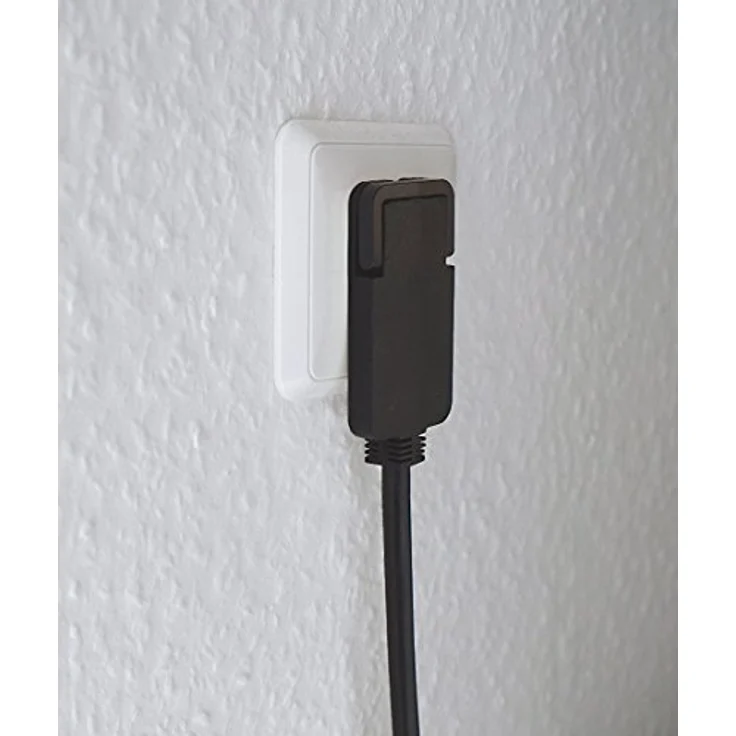 Brennenstuhl Qualitäts-Kunststoff-Verlängerungskabel mit Flachstecker (Verlängerungskabel flach für innen mit 3m Kabel) schwarz – Bild 3