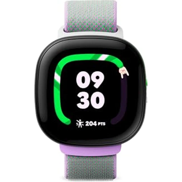 Fitbit Google Ace LTE – Kinder-Smartwatch mit Anruf, SMS, GPS, aktivitätsbasierten Spielen – Spicy-Zing – Bild 1