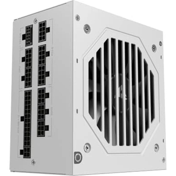 Sharkoon Rebel P20 Gen2 850 White, PC-Netzteil mit ATX-3.1-Kompatibilität, Cybenetics-Gold-Zertifizierung und komplett modularen Kabelmanagement – Bild 1