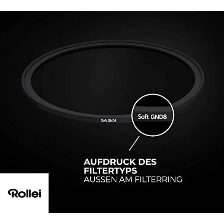 Rollei F:X Pro Magnet MK II Soft GND8, 67mm weicher Verlaufsfilter mit magnetischer Fassung zur Helligkeitsanpassung – Bild 4