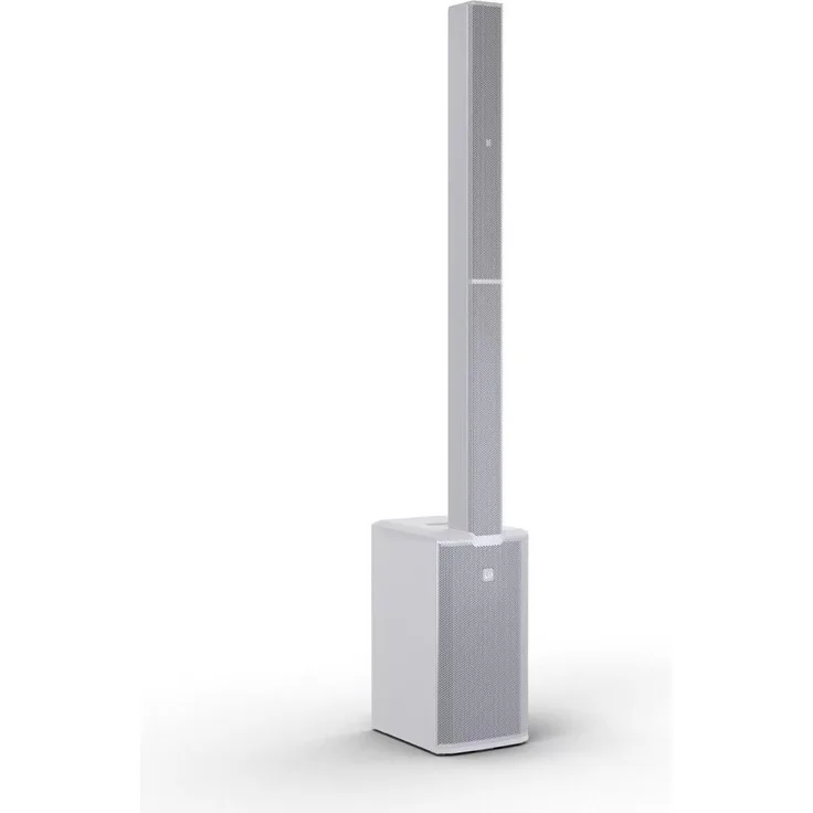 LD Systems MAUI 11 G3 W, Portables Cardioid Säulen PA System mit 730 W RMS Leistung, aktiv, Weiss