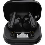 Hanseatic HWE-23, Wireless In-Ear-Kopfhörer mit LED Ladestandsanzeige und Bluetooth 5.0, schwarz