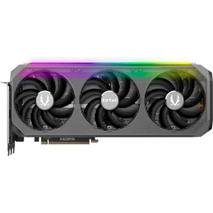 ZOTAC GAMING GeForce RTX 5080 AMP Extreme INFINITY, 16384 MB GDDR7 Next-Gen-Grafikkarte mit Triple-Fan-Kühlerdesign, RGB-LED-Beleuchtung – Bild 5