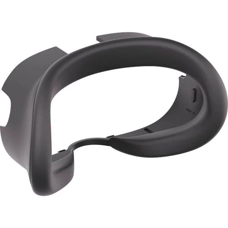 Meta Quest 3 Silicone Facial Interface Virtual-Reality-Brille, bequeme Gesichtsschnittstelle, Schwarz – Bild 1