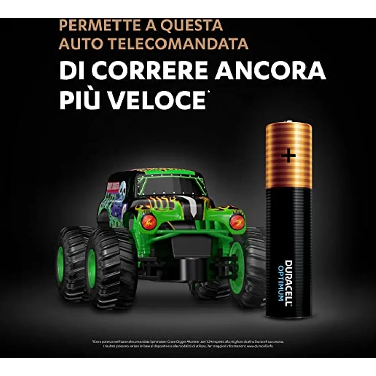 Duracell - Optimum AAA Alkaline Batterien, 1,5 Volt LR03 MX2400, 4 Stück – Bild 4