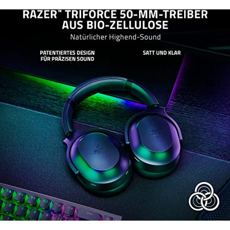 Razer Barracuda Pro Gaming-Headset, schwarz, USB-Dongle, Bluetooth (RZ04-03780100-R3M1) – Bild 5