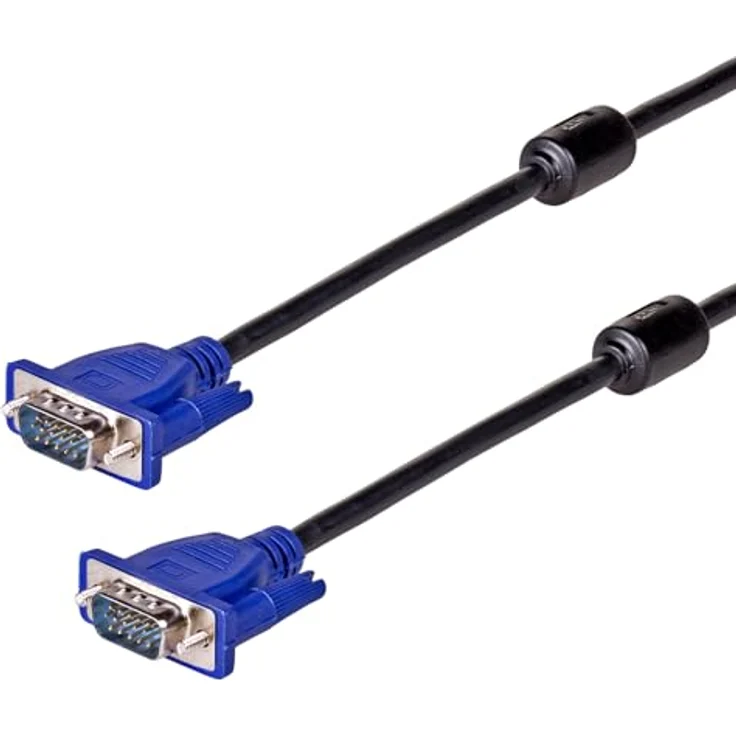 AKYGA AK-AV-01 VGA Kabel für Monitor TV PC SUB-D Stecker auf Stecker 1.8m – Bild 2