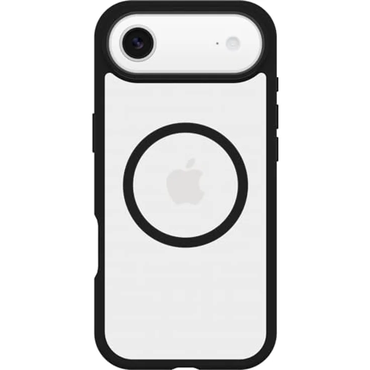 OtterBox React Series MagSafe Hülle für iPhone Air, ultraschlank, stoßfest, sturzsicher, getestet nach Militärstandard, Transparent/Schwarz – Bild 2