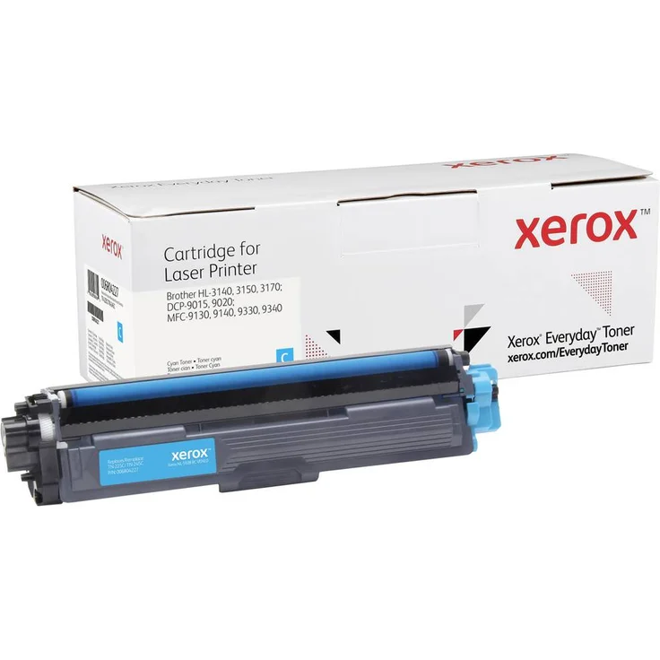 Xerox Everyday Cyan Toner, kompatibel mit Brother TN-225C/TN-245C, 2200 Seiten, hohe Ergiebigkeit