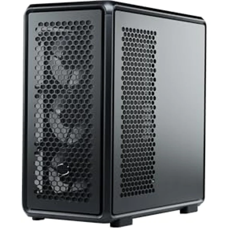 Cooler Master Master Frame 600, Midi Tower PC-Gehäuse in Schwarz, unterstützt ATX/mATX/ITX mit Sichtfenster und Platz für bis zu 11 Lüfter – Bild 2