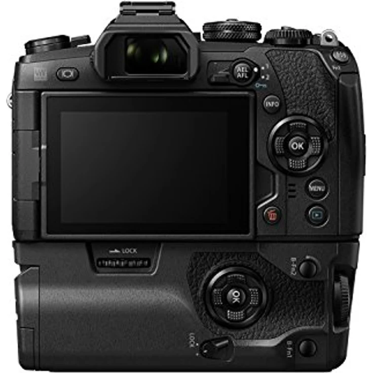 Olympus HLD-9 Power Batteriegriff (geeignet für OM-D E-M1 Mark II und E-M1 Mark III) schwarz – Bild 4
