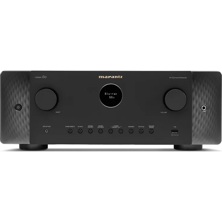 Marantz Cinema 60, 7.2 Kanal AV Receiver mit immersive Audioformate und 8K-Video, Schwarz