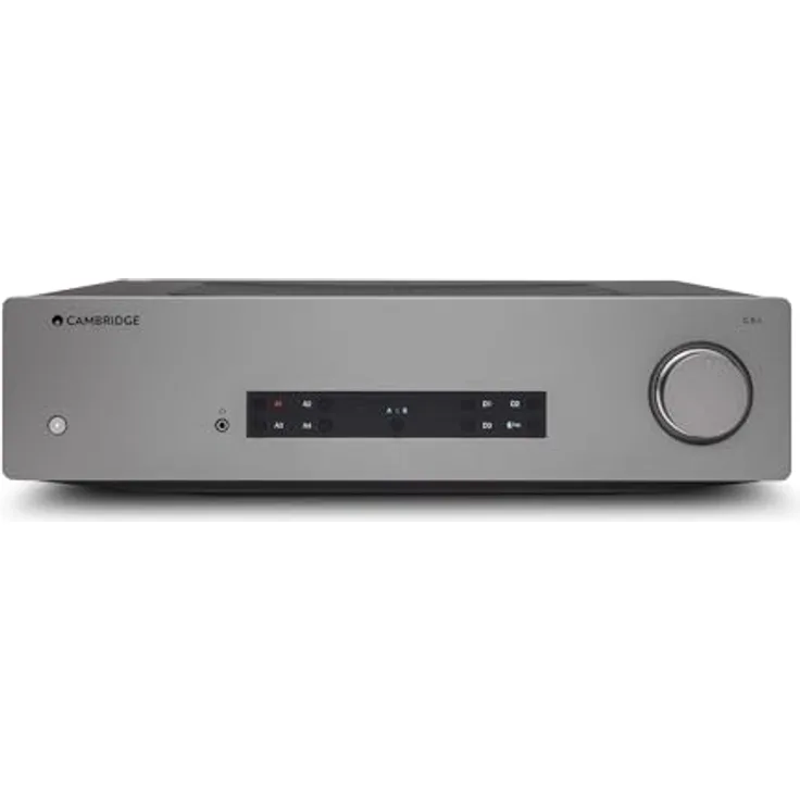 Cambridge Audio CXA81-80 MKII Watt separater integrierter Stereo-Verstärker HiFi-System mit Bluetooth aptX HD und ESS Sabre DAC - Lunar Grey