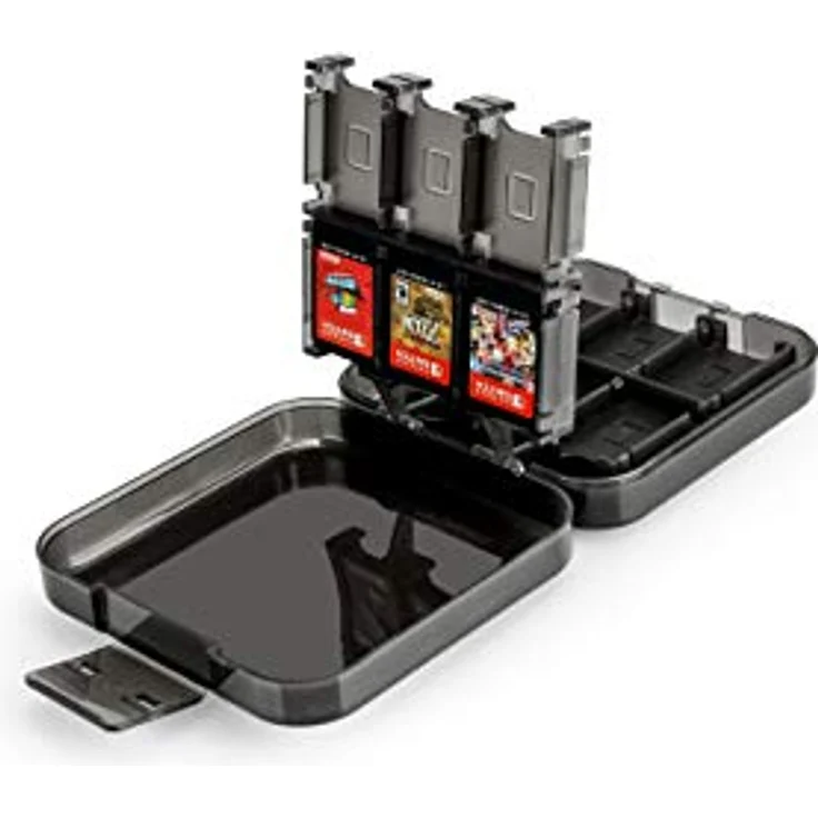 AmazonBasics - Aufbewahrungsbox für Spiele der Nintendo Switch - Schwarz – Bild 3