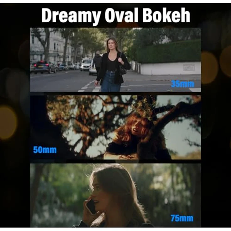 SIRUI Saturn 35 mm, 50 mm, 75 mm Objektiv-Set T2.9 1.6X, Vollformat Kohlefaser anamorphes Cine Objektiv mit Nature Flares, Z Mount, unter 500 g – Bild 5