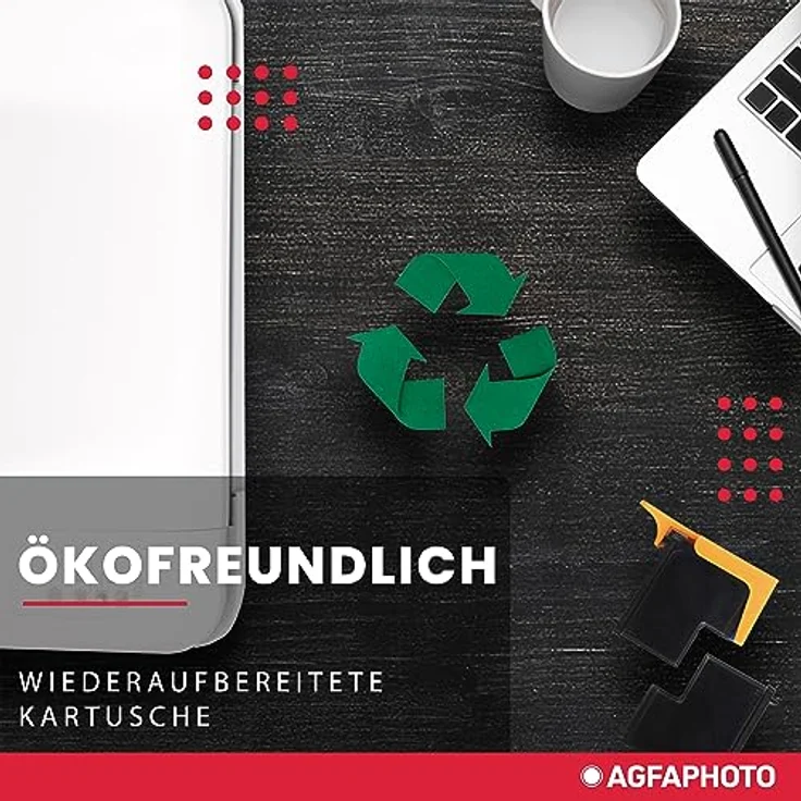 AgfaPhoto APHP302XLB nachgefüllt Tintenpatronen 1er Pack – Bild 5