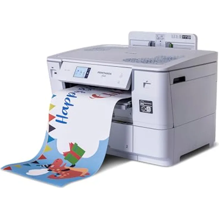Brother PrintModa Studio HL-JF1, Multifunktionsdrucker für Stoffe und Papier mit Designsoftware und Zubehör
