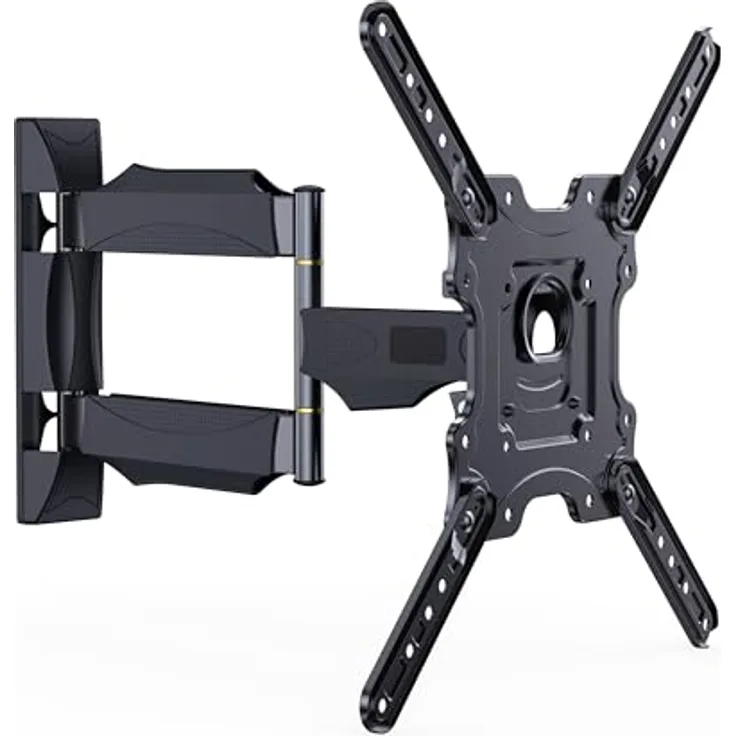 Gembird Premium Full-motion TV Wall Mount 32-55inch 32kg (Wand, 55", 32 kg), TV Wandhalterung, Schwarz
