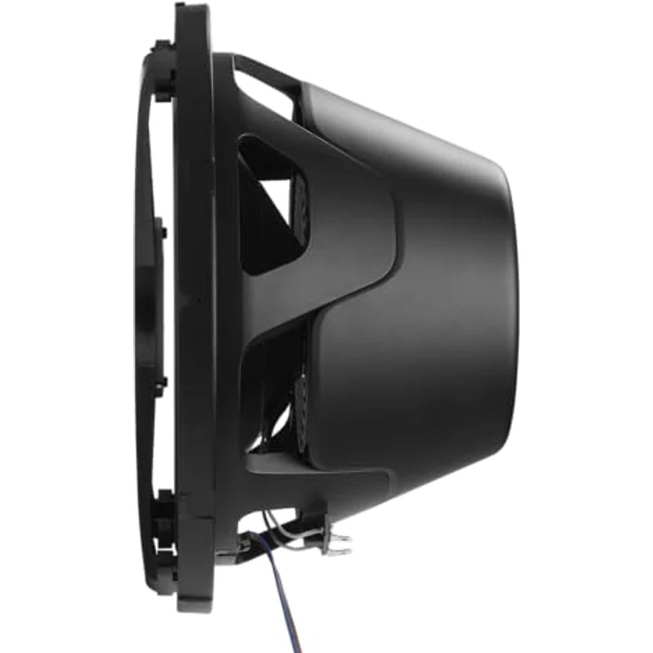 JBL Club Marine 10-Zoll Passiv Boot Subwoofer - Hochleistungs-Tiefbass Lautsprecher Wasserdicht, 900 W, Mehrfarbig LED beleuchtet, Salzwasserbeständiger Outdoor Lautsprecher, schwarz und weiß – Bild 2
