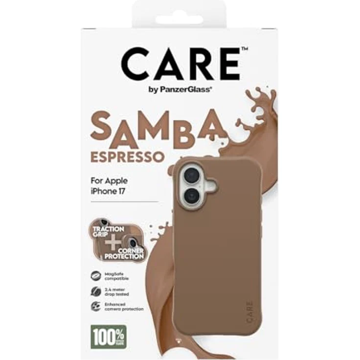CARE by PanzerGlass Samba MagSafe Case, Handyhülle für Apple iPhone 17, stoßfestes Backcover mit verbessertem Kameraschutz, Schlankes Design – Bild 3