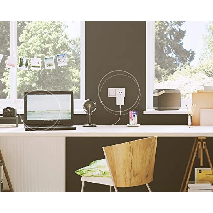 devolo Magic 2 2400 LAN Single Adapter: Weltweit schnellster Powerline-Erweiterungs-Adapter für Hochgeschwindigkeits-Heimnetzwerk, ideal für Home Office (2400 Mbit-s, 1x Gigabit LAN-Anschluss, G.hn) - Preisvergleich – Bild 3