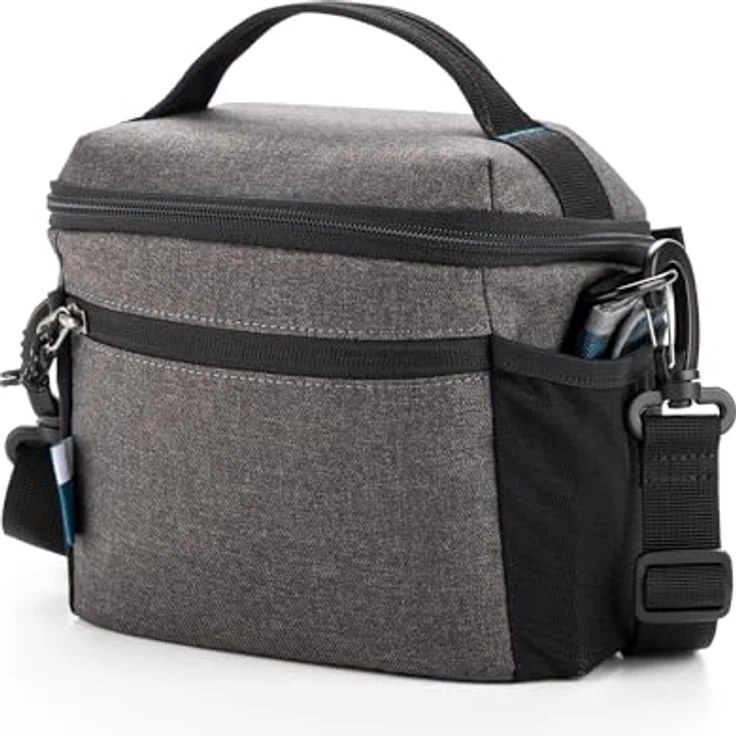 Tenba Skyline V2 Schultertasche 7 - Grau, leichte Kameratasche mit Platz für Kamera und Objektive, 30,48 x 31,75 x 25,4 cm – Bild 4