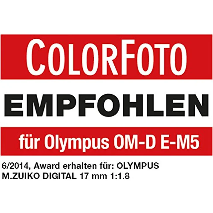 Olympus M.Zuiko Digital 17mm F1.8 Objektiv, lichtstarke Festbrennweite, geeignet für alle MFT-Kameras (Olympus OM-D & PEN Modelle, Panasonic G-Serie), silber – Bild 5