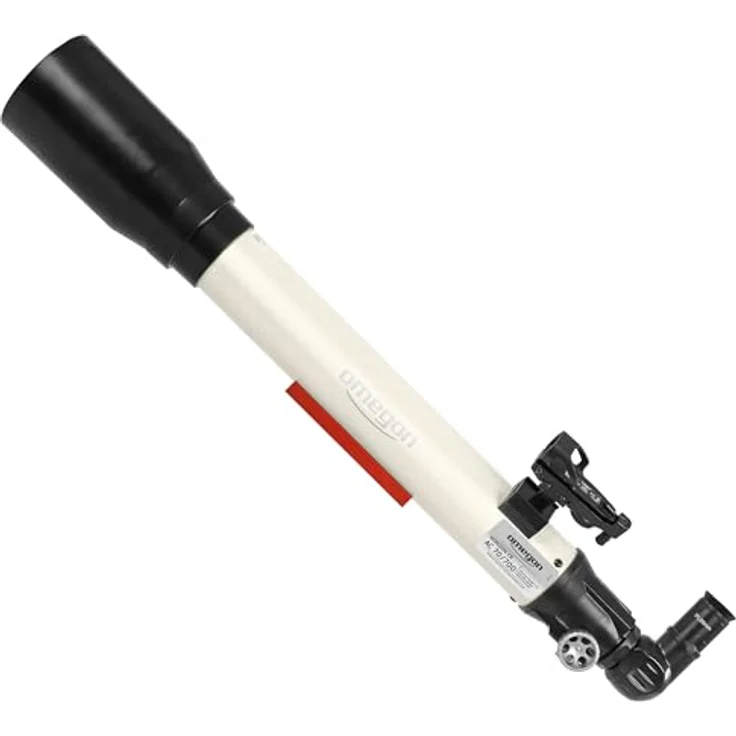 Omegon Teleskop Horizon AC 70/700, Einsteiger-Teleskop mit Amici-Prisma und Zubehörset – Bild 1
