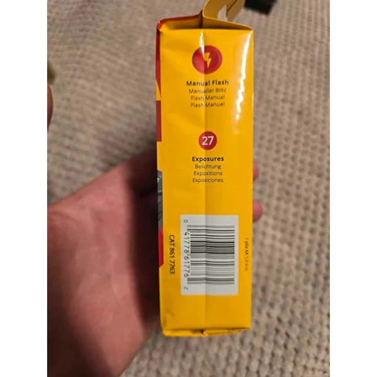 Kodak Fun Saver 27+12 ISO 800 Einwegkamera Kompaktkamera mit integriertem Blitz, blau - Preisvergleich – Bild 2