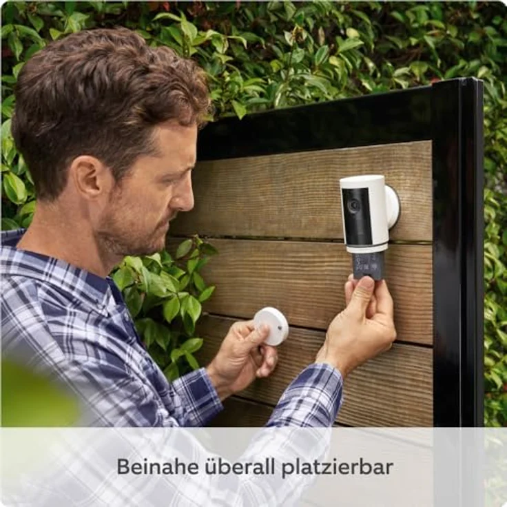 Ring Außenkamera Plus Akku (Outdoor Camera Plus) | Kabellose Überwachungskamera mit 2K-Video, Dämmerlicht-Bildoptimierung und Gegensprechfunktion – Bild 4