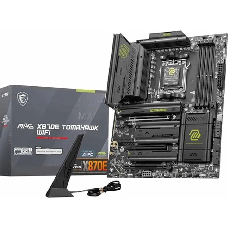 MSI MAG X870E Tomahawk WiFi, Mainboard mit schneller und effizienter Leistung – Bild 1