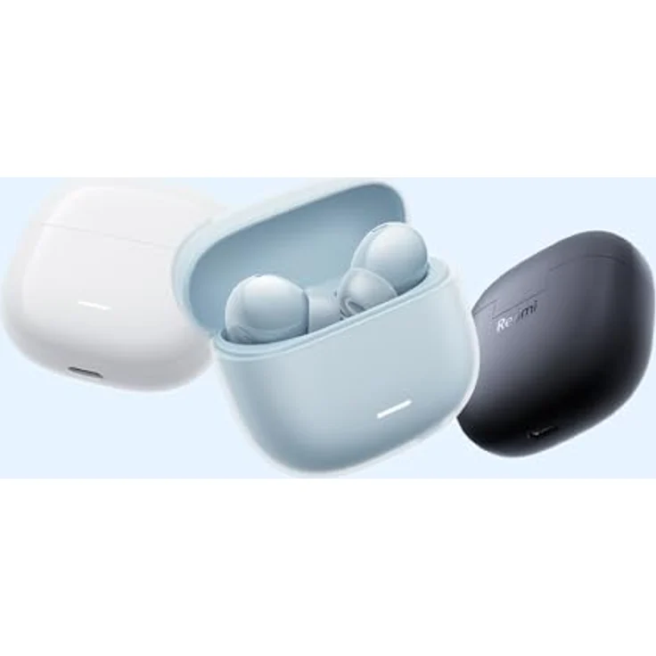 Xiaomi Redmi Buds 6 Lite Black, Aktive Geräuschunterdrückung, Titanbeschichtete Membran – Bild 5