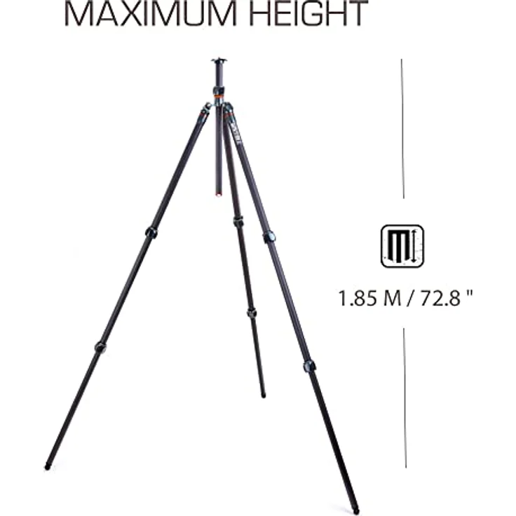 3 Legged Thing Pro 2.0 Winston Bronze - Hochleistungs-Stativ mit 3 Beinsektionen, 40 Kg Tragkraft und mit Kugelkopf AirHed Pro – Bild 2