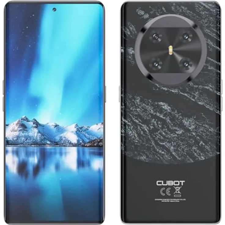 CUBOT X90 - Smartphone mit 6,6" FHD+ 120Hz Display, 16GB RAM, 256GB Speicher, 100MP Kamera, Schwarz