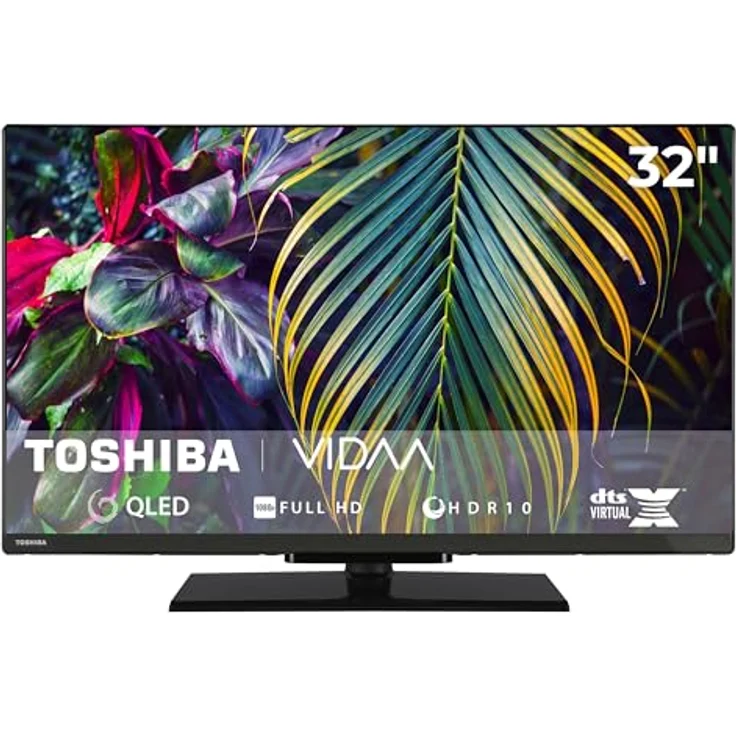 Toshiba QLED TV 32QV3F63DA, 32 Zoll Smart TV mit Full HD, HDR, Triple-Tuner und Bluetooth – Bild 1