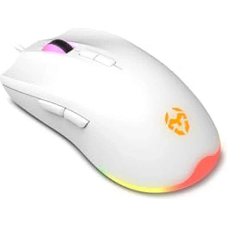 Krom Kenta, Kabelgebundene Gaming-Tastatur mit RGB-LED, QWERTY-Layout, Weiß, inkl. Maus und Mauspad – Bild 5